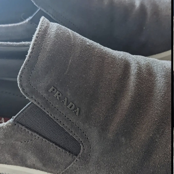 Prada Suede Slip-ons - Picture 5 of 5